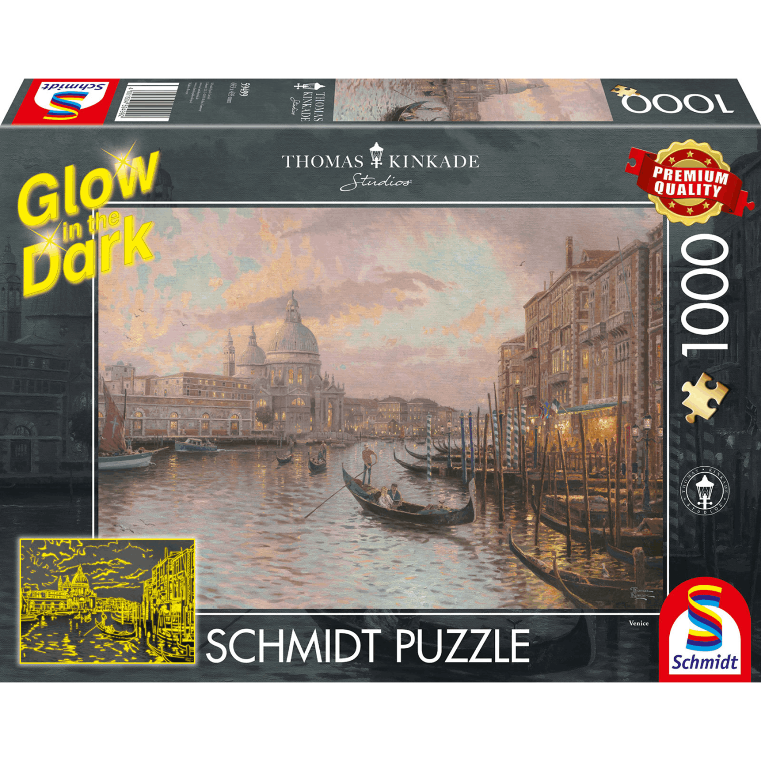 Puzzle In Of Venice - In The Dark 1000 Pieces
