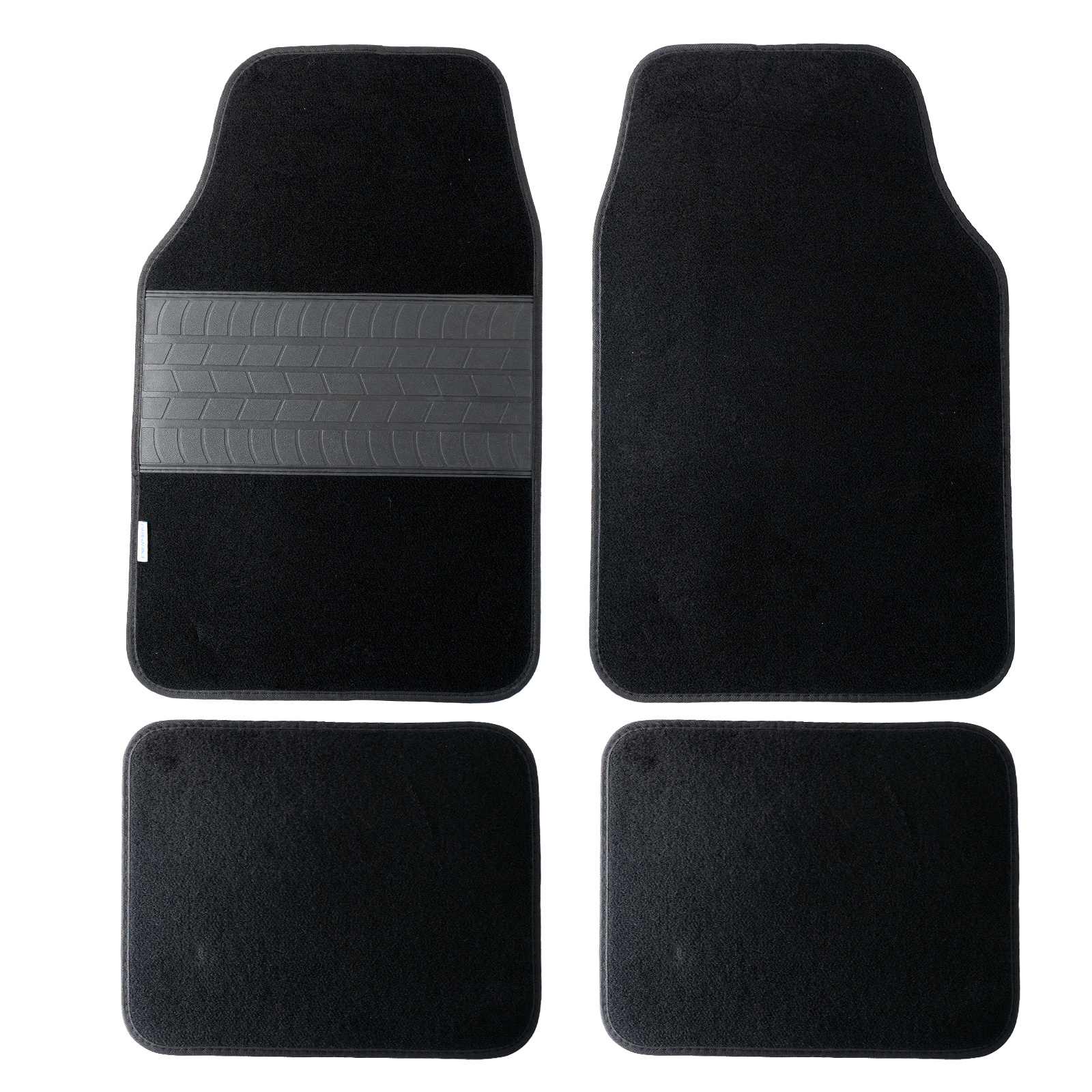 TEMU Alfombra coche,Juego 4 de Alfombrillas Universales para coche, accesorios para el interior,Antideslizantes-4 Piezas