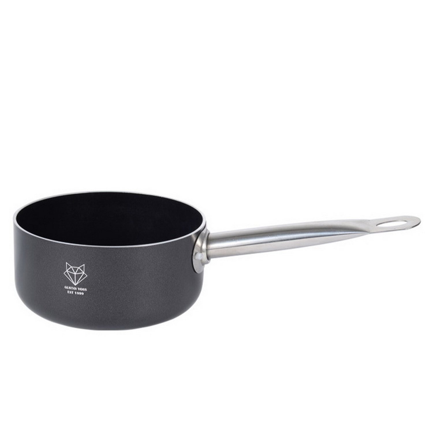 Small 1.35 Liter Voss Piräus Induction Cooking Pot With Handle, Casserole, Saucepan, And For Induction Stoves