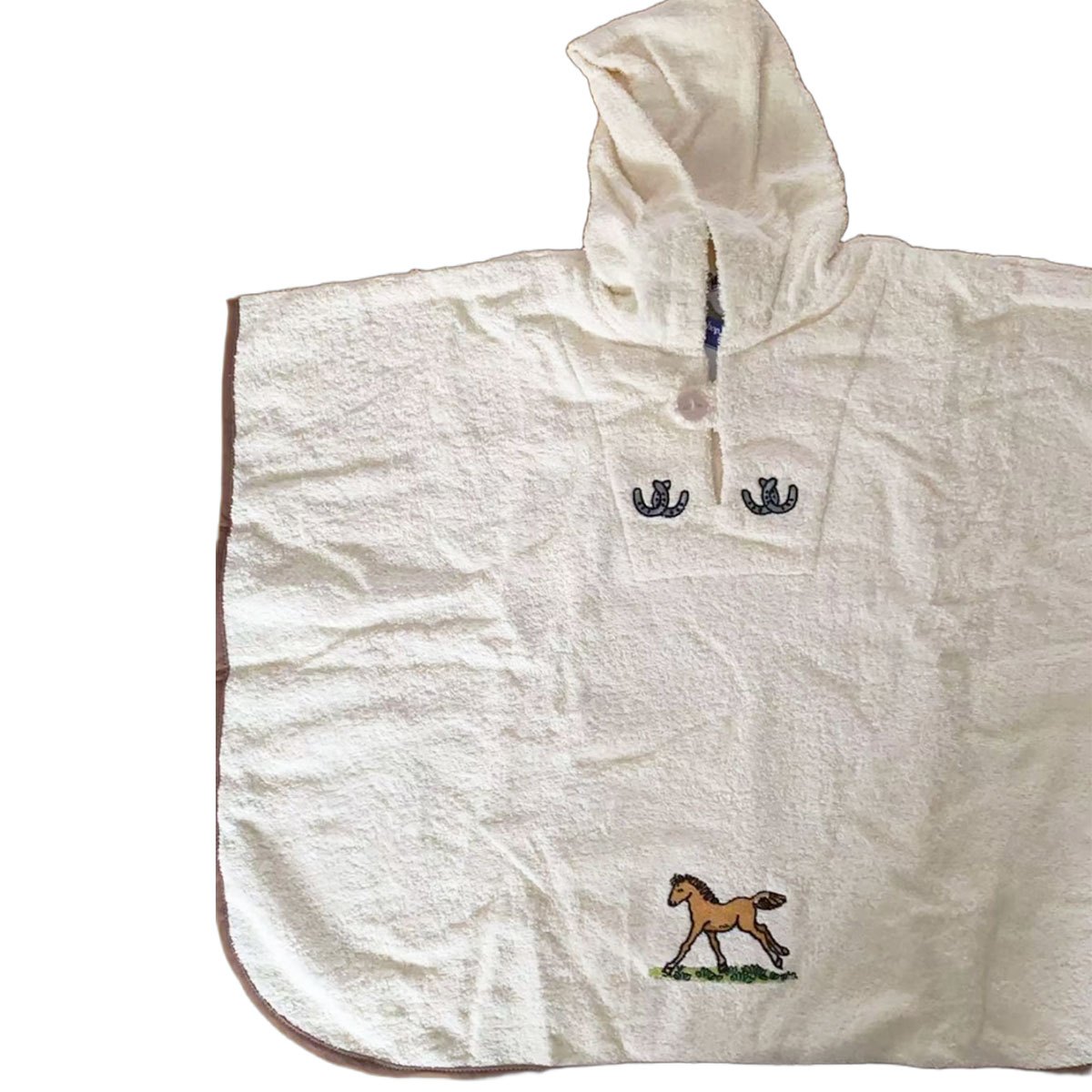 Morgenstern Children's Bath Poncho Made Of 100%horse