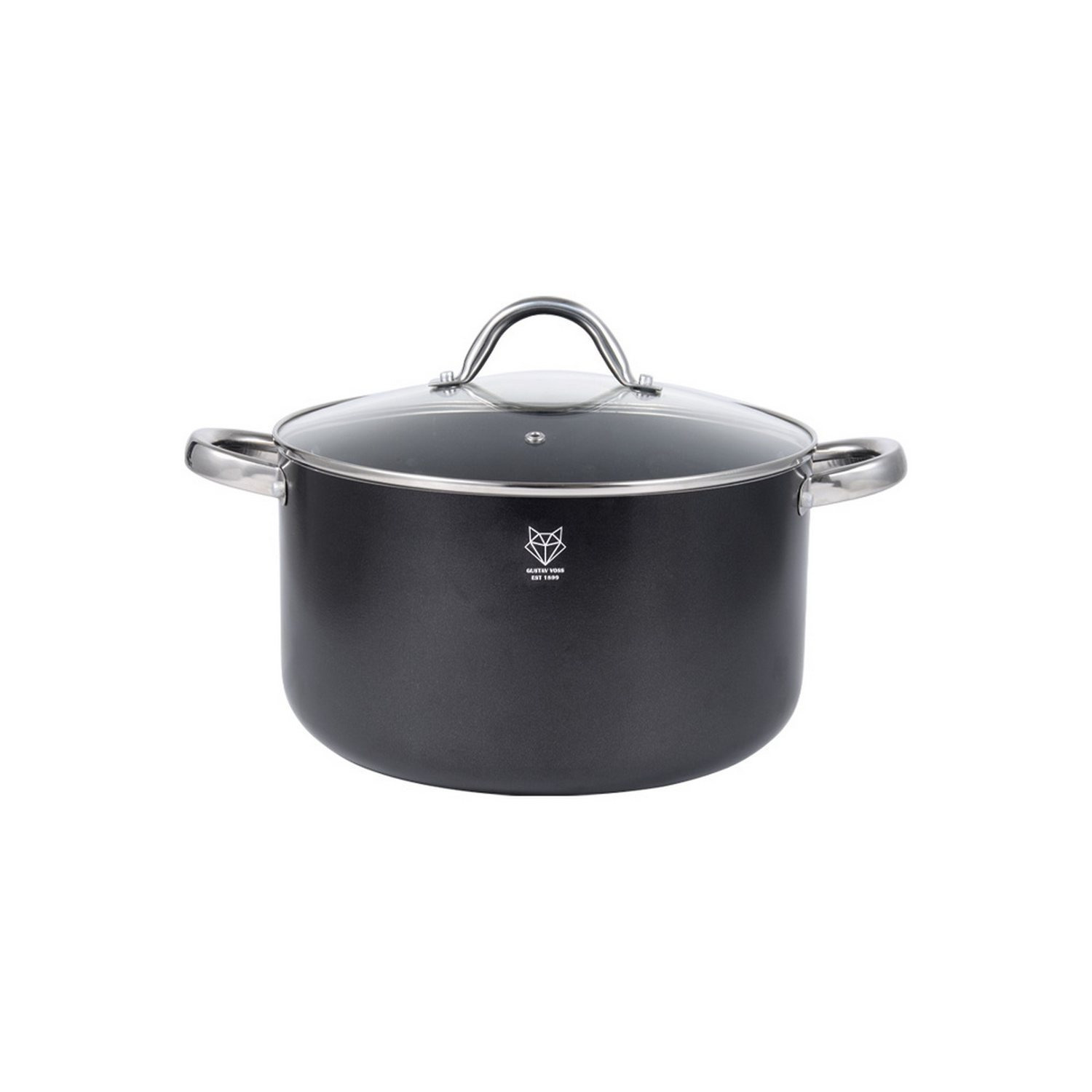 9.0 Liter Large Capacity Voss Piräus Cooking Pot, Induction-compatible Universal Pot, Soup Pot, Spaghetti Pot, Induction Cooking Pot, Pasta Pot