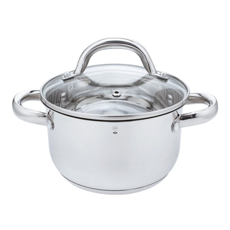 5.0 Liter Voss Sevilla Universal Cooking Pot, Soup Pot, Induction-compatible Vegetable Pot, Meat Pot, Frying Pot, Roasting Pot, Induction Pot