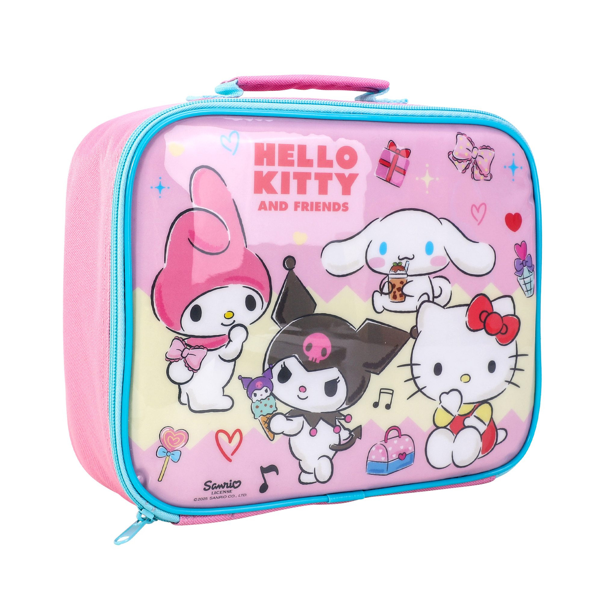 TEMU Hello Kitty & Rectangular Insulated Lunch Box Bag For Boys And Girls, For Packing Hot Or Cold Snacks For School And Travel, Bpa Free