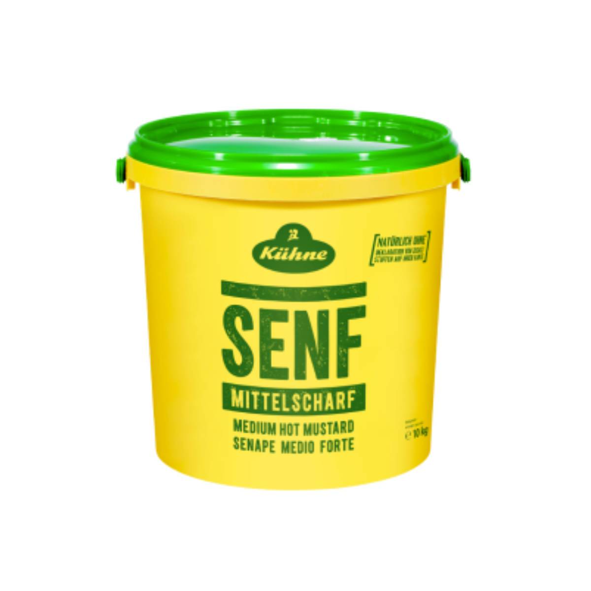 Kuehne Medium-spicy Mustard, Classic, Ready-to-serve In A Bucket, 10000g