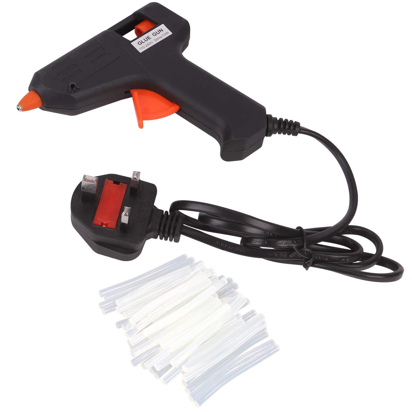   10w mini hot   gun with rapid 2 minute   100 pack high   sticks ideal for crafting household   school projects quick sealing