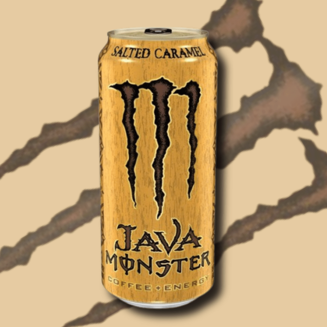 Java Monster Salted Caramel Coffee + Energy - Coffee Drink With Energy Boost | 444 Ml