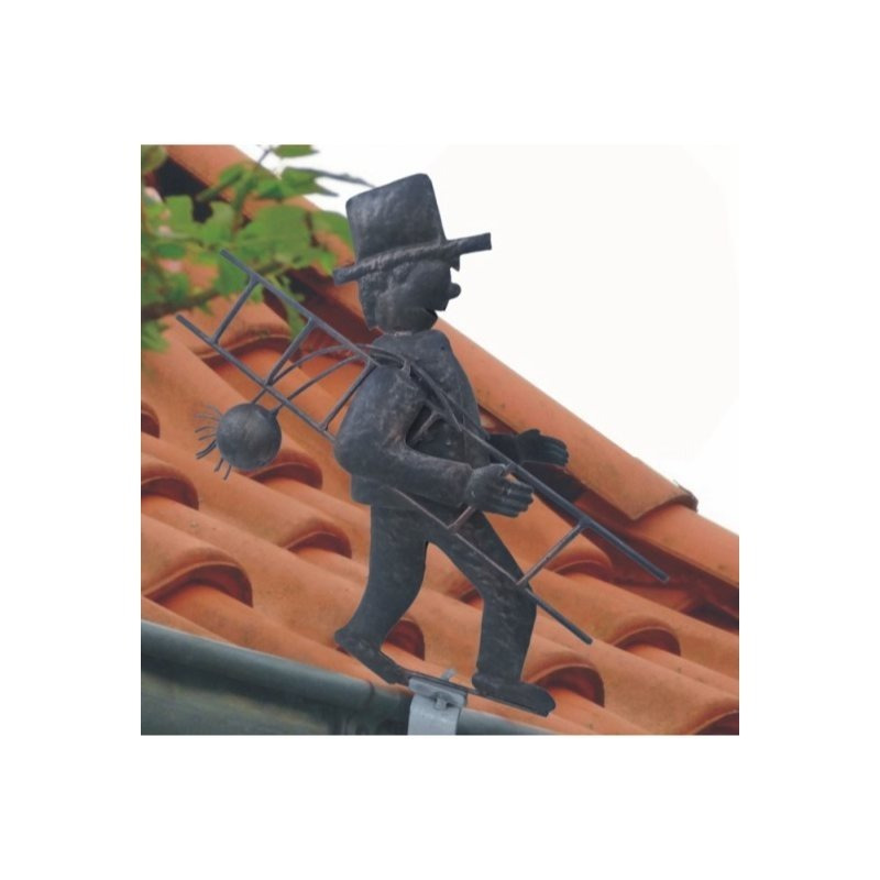 Image of Roof Gutter Figure Chimney Sweep Decoration Figure Decoration Figure Decoration Figure For Roof Gutter, Railing Or Fence Roof Gutter Decoration Roof Figure Ornamental Figure - Perfect Gift Idea