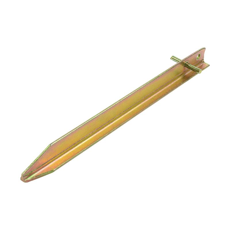 Image of Moritz Stahl T-profile Anchors 50 Cm Earth Stakes Stable Tent Rings Camping Tent Pegs Earth Anchors Soil Anchors Tent Stakes