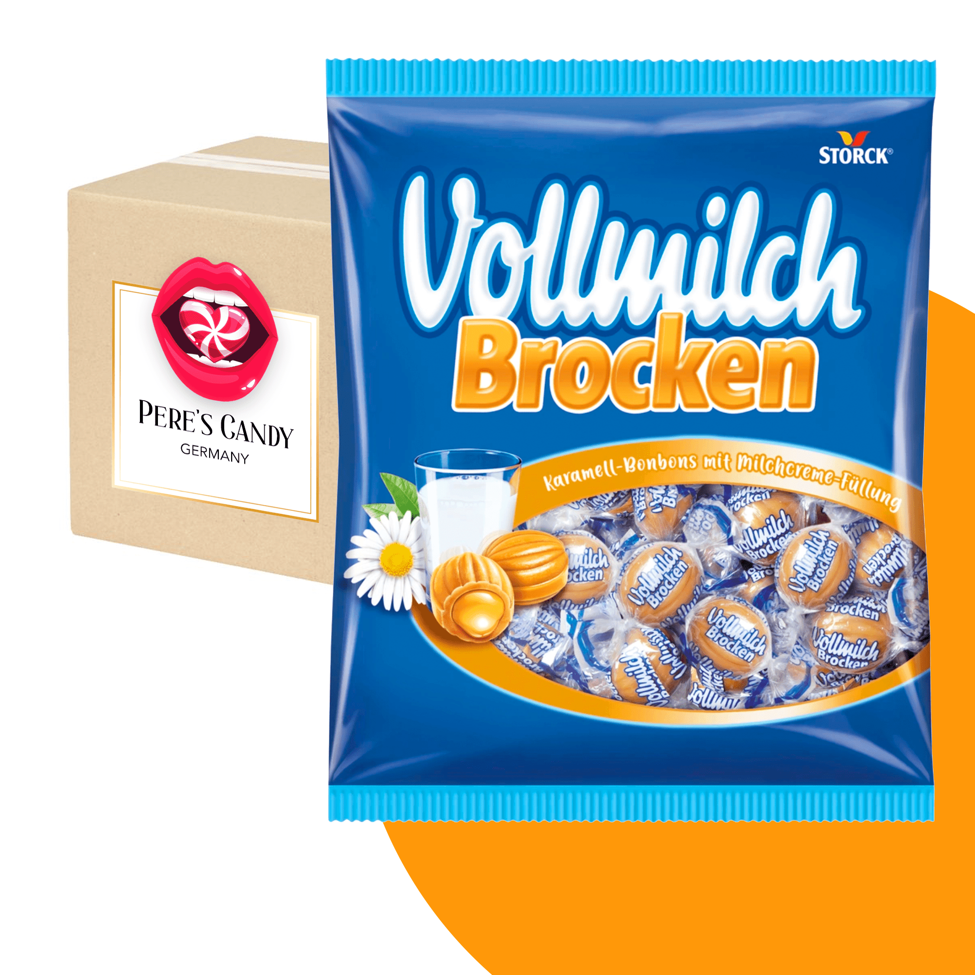 2-pack Storck Whole Milk Broken Lollipops 650g