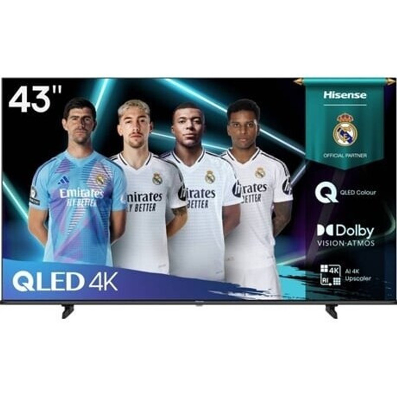 Hisense 43e7q 43-inch Tv, Smart Tv, Plus, , Vision , Hdr10, Hlg, Hdr , Ai 4k , , X, Voice Control (2025) [energy Class E]