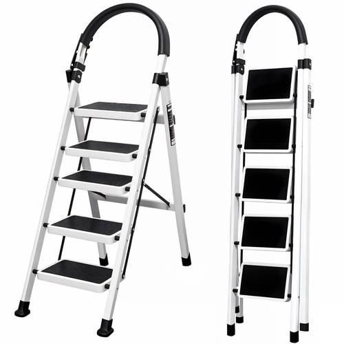 imagen del artículo escalera plegable de acero con antideslizante