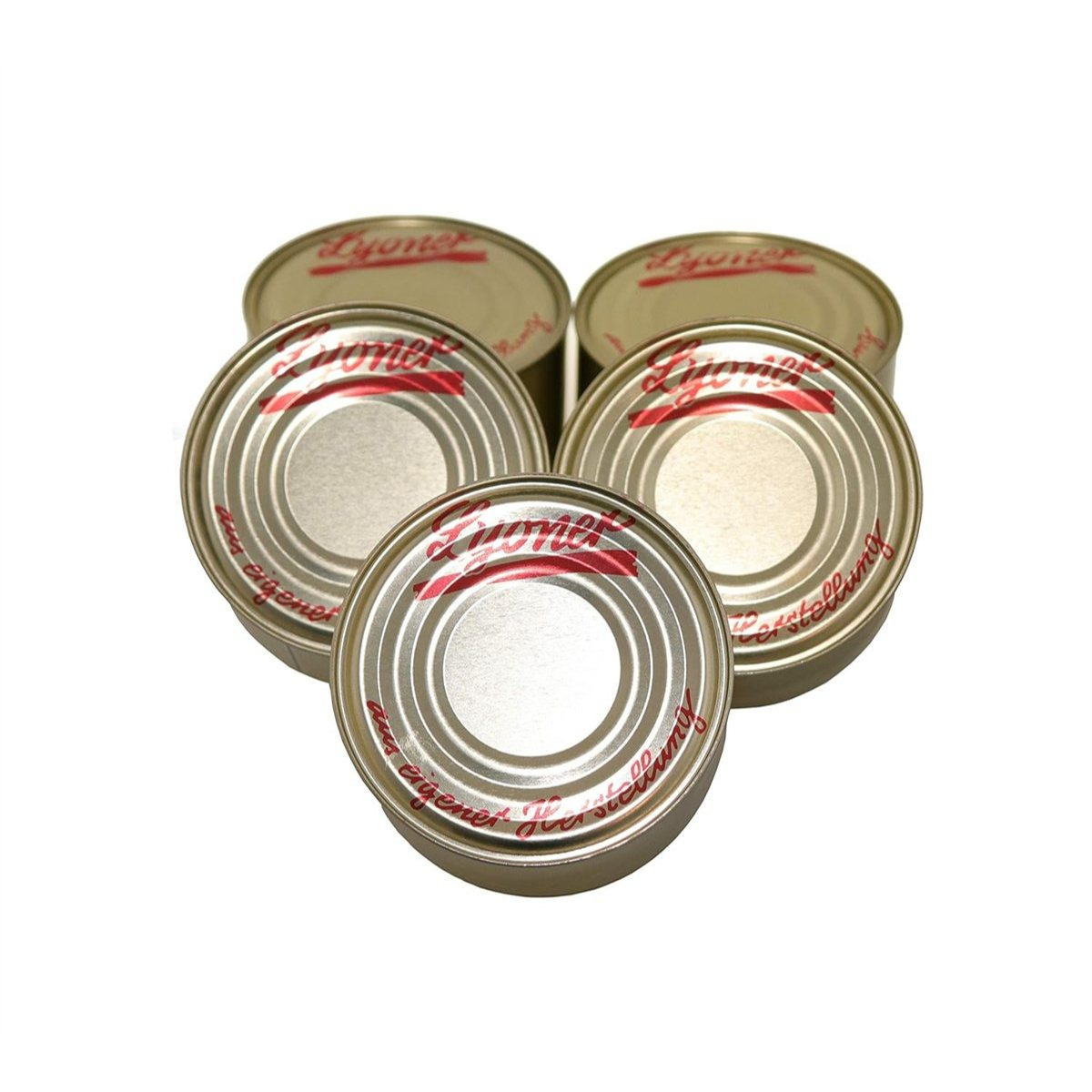 Image of Canned Sausage Specialties - Lyoner - 5 X 400g | 1 Year Best Before | Artisan Production