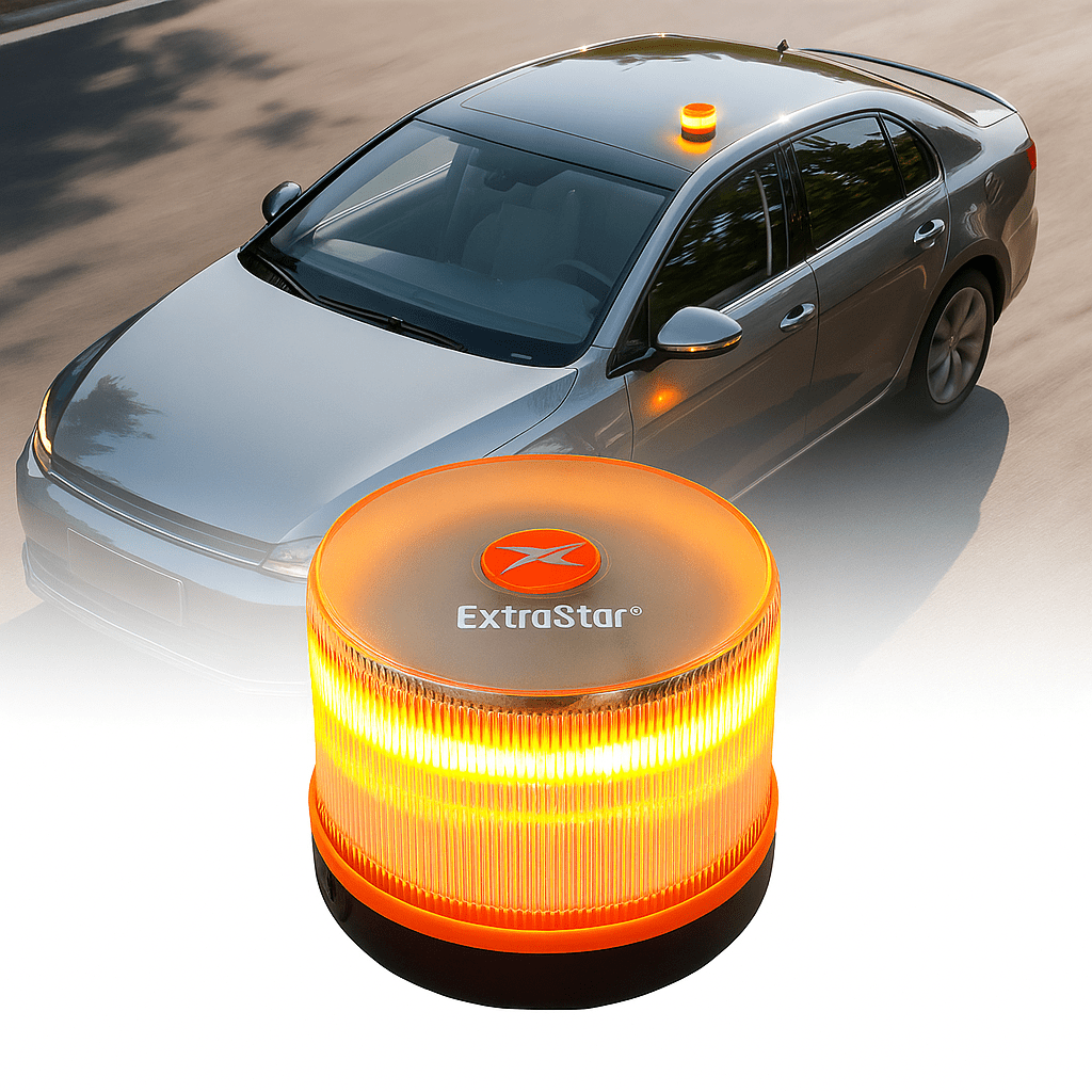 TEMU ENERFERO-Luz de emergencia V16, baliza V16 homologada con GPS y autorizada por DGT 3.0 ,360 grados