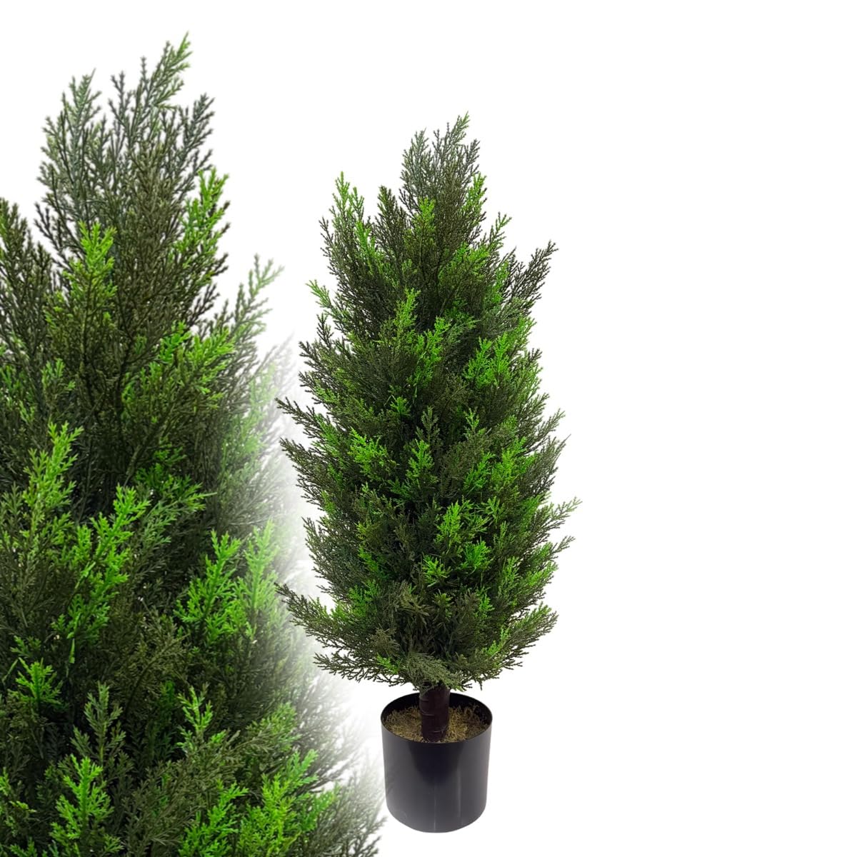 Image of 90 Cm Like Real Artificial Cedar Conifer Artificial Plant Artificial Tree