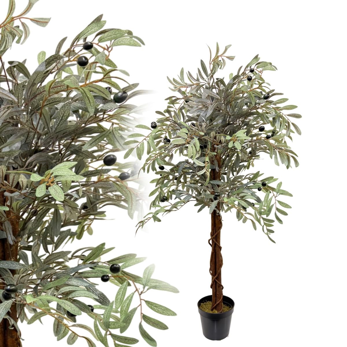 Olive Tree 120 Cm Artificial Like Plant Tree Stem Decoration