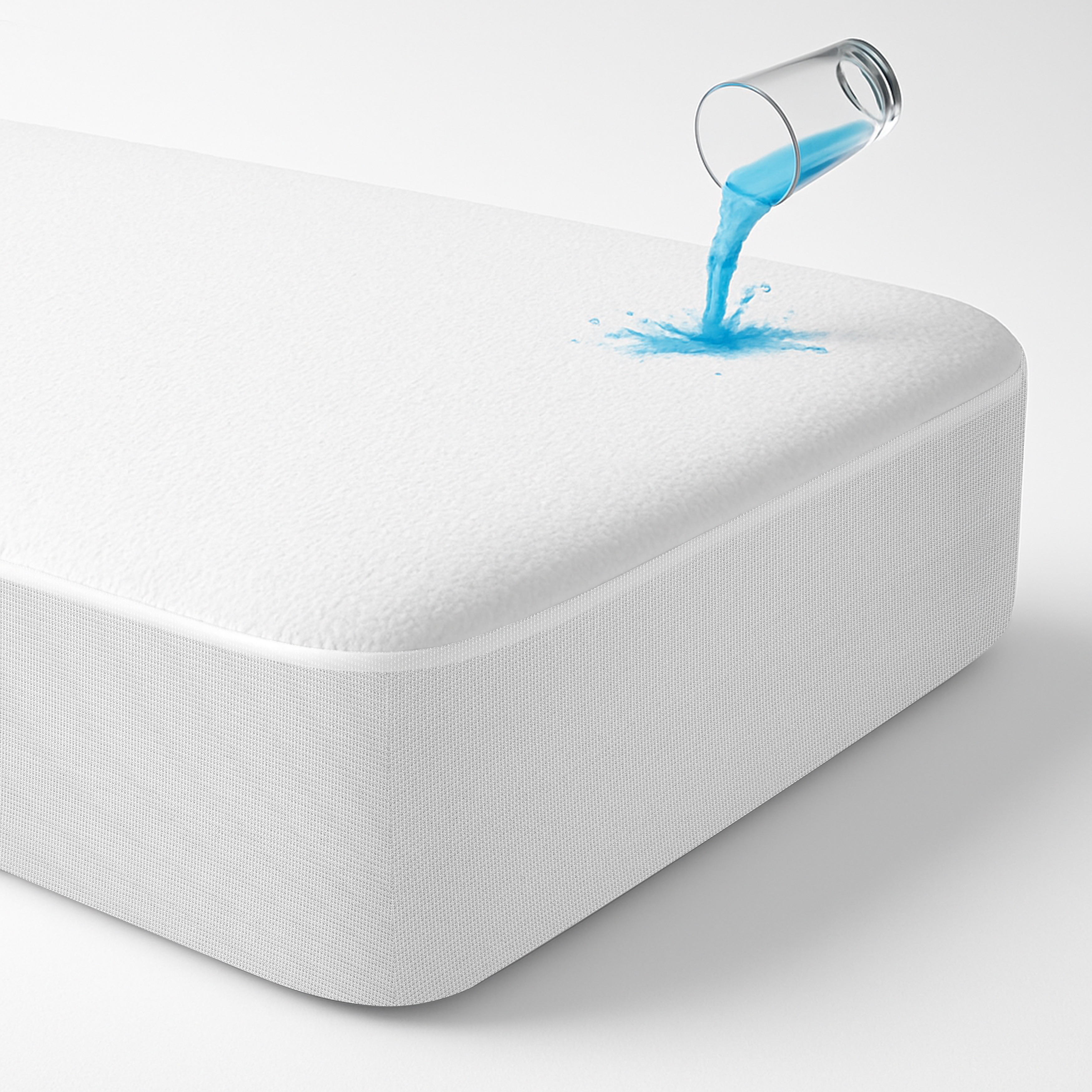 E-shop Wasserdichter & atmungsaktiver Matratzenschoner – Geräuschlose Matratzenauflage mit Rundumgummi für sicheren Nässeschutz bei Inkontinenz, ideal