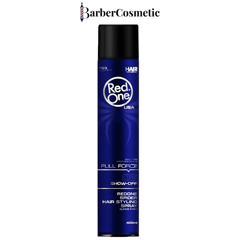 TEMU Laque Spray Coiffant RedOne 06 400 ml Fixation Forte Maintien Longue Duree Effet Naturel Brillance Legere Tous Types de Cheveux Hommes Femmes