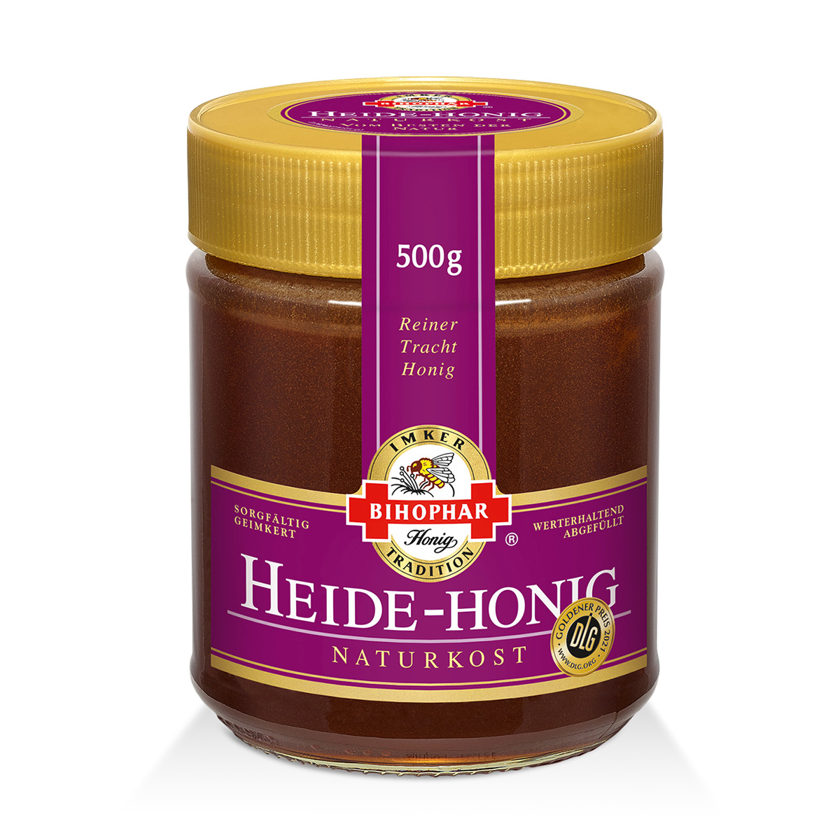 Bihophar Heather Honey - Strong Flavor In A 500g Jar