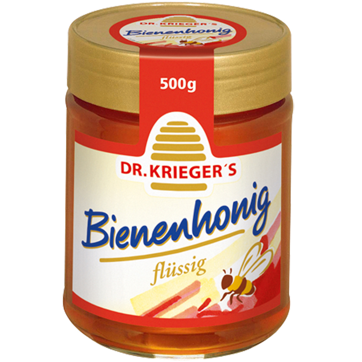 Dr Krieger's Liquid Natural Bee Honey Spread, 500g