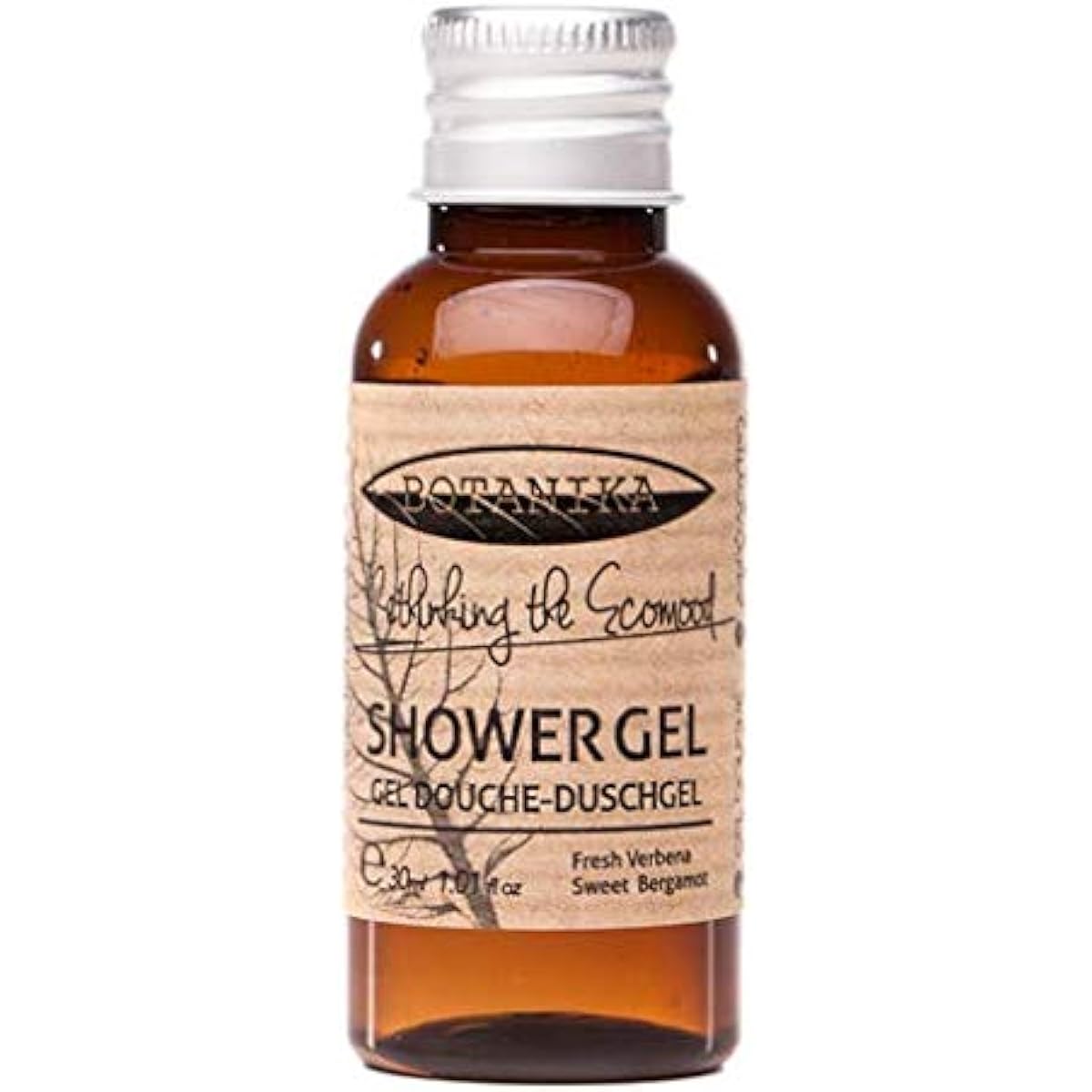 TEMU Botanika 50 Gel Douche Botanika - 30Ml Flacon de Voyage Hôtel