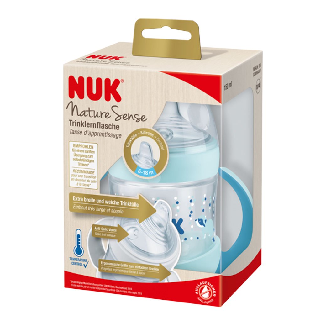 Image of Nuk Baby Bottle 150ml Blue