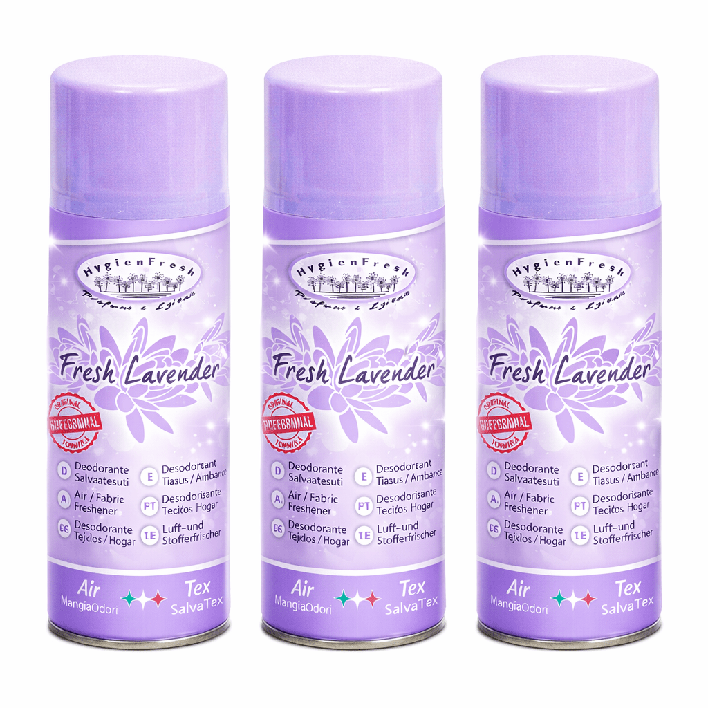 TEMU Déodorant Tissu 3X400 ml - Désodorisants Spray pour Environnements et Tissus - Parfum de - Rafraîchisseur de Tissu pour Maison, Voiture, et