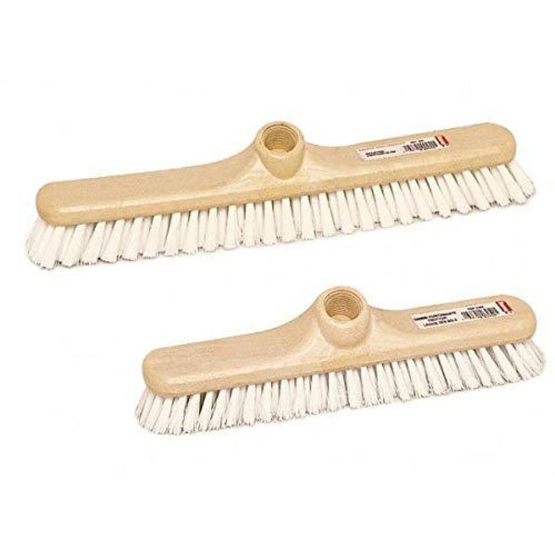 TEMU 2 balais brosse nylon 30 cm à douille - frottoir 30 cm