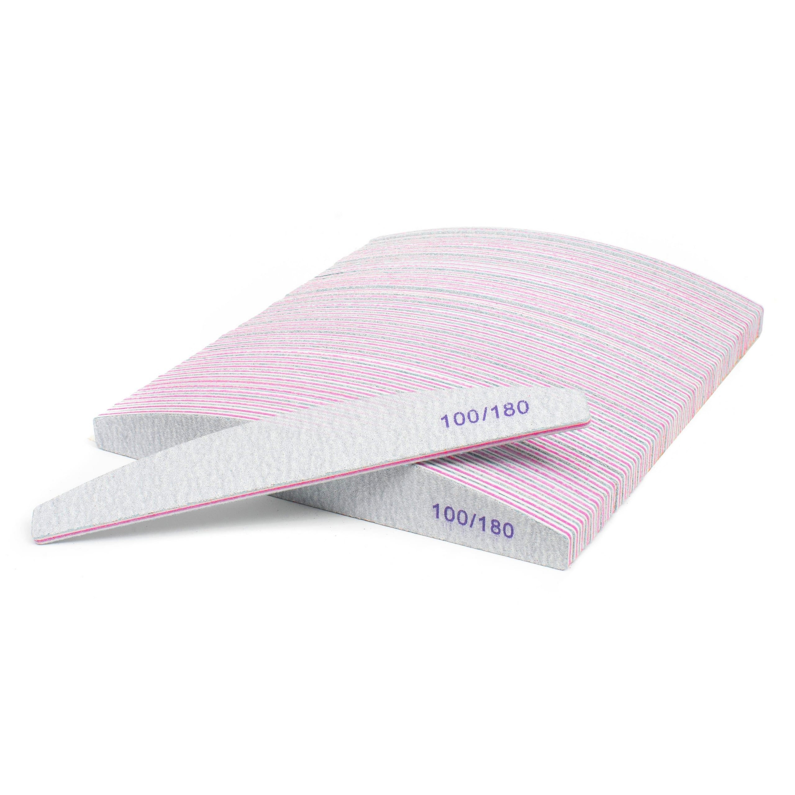 TEMU 50pcs. Nail Files 100/180 - , Manicure And Pedicure Set