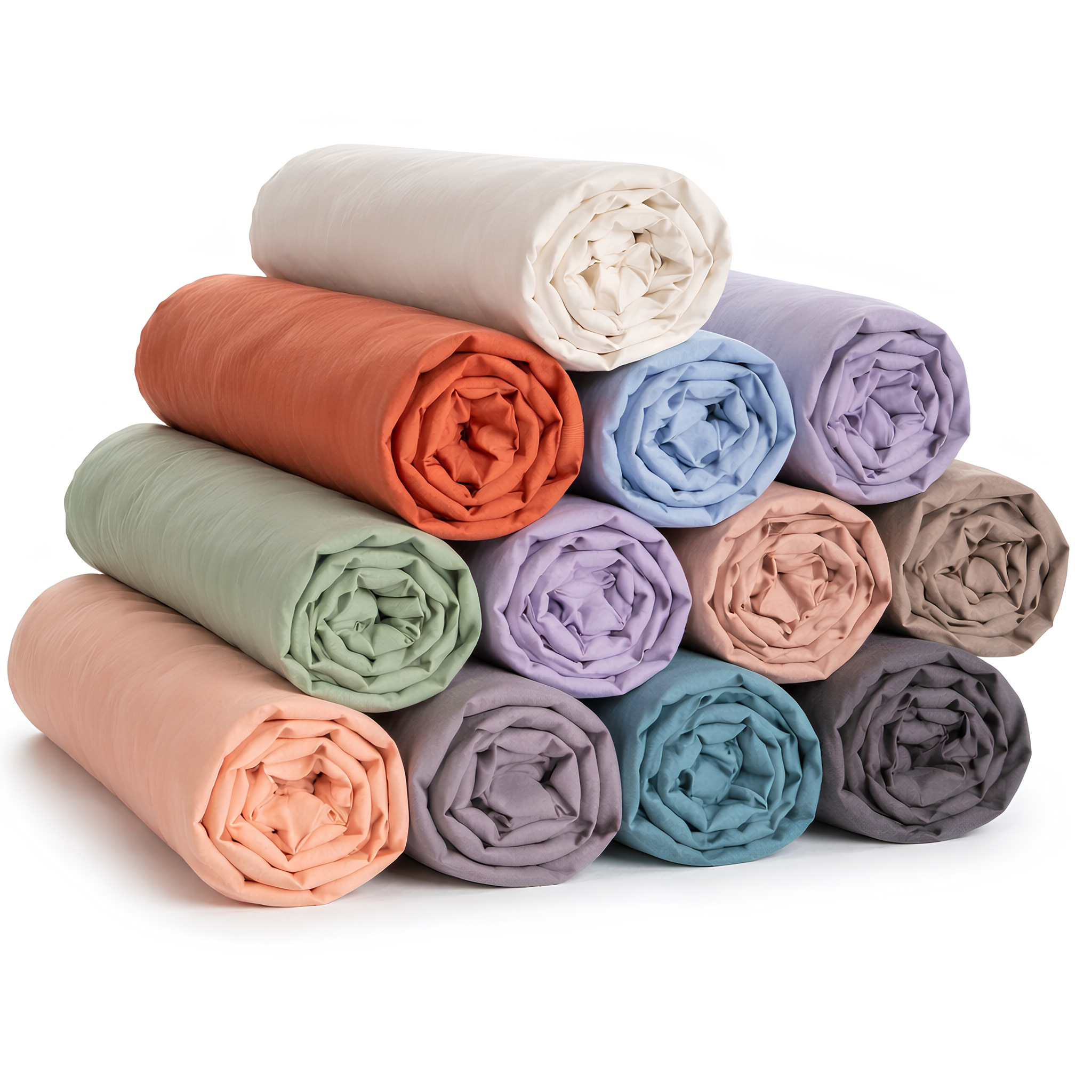 TEMU Set Of Bed Sheets 100%57 Threads – Durable Weaving, Fresh Touch, Random Colors