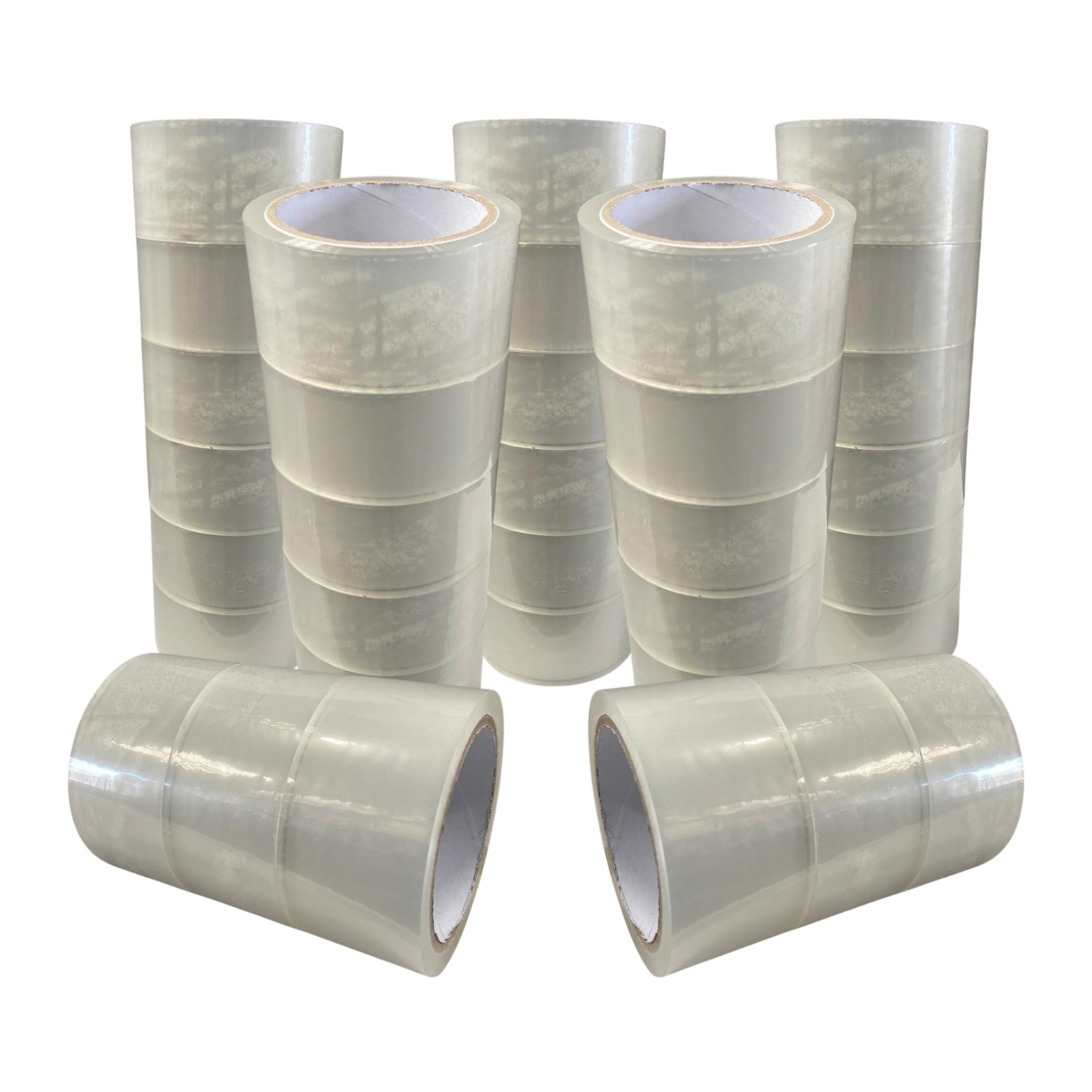 TEMU Clear Packing Tape - 36 Rolls Clear Packaging Tape 48mm X 66m - Heavy Duty Clear Tape, Strong Clear Packing Tape For Packing Boxes, Safe Bonding