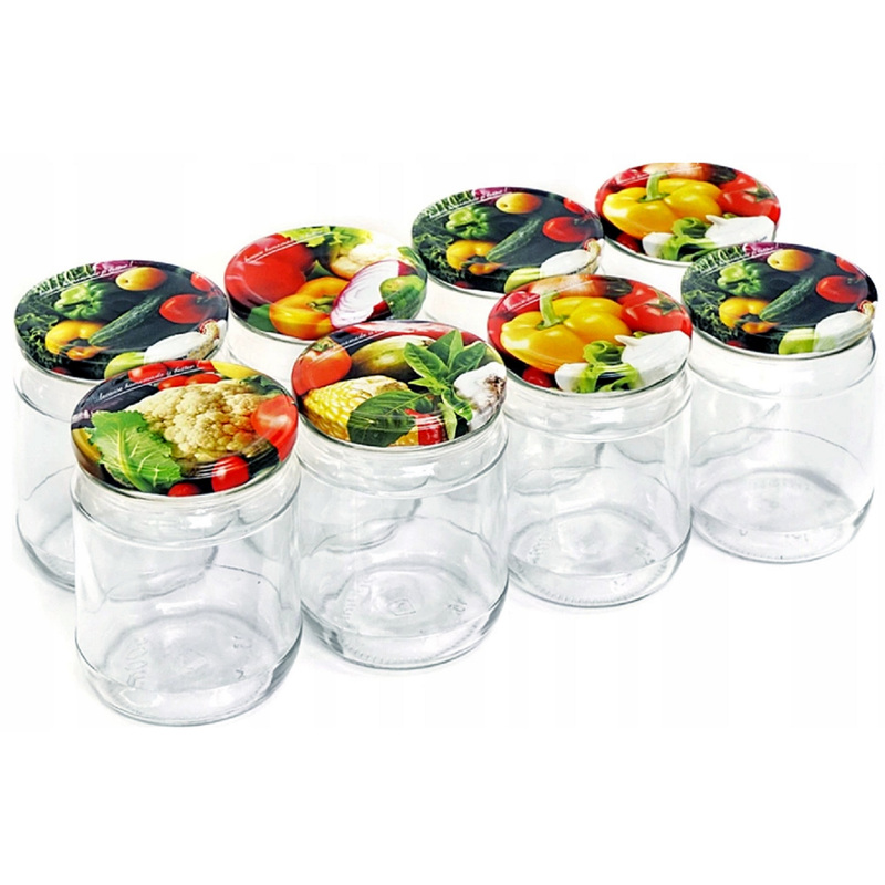 Jar 540 Ml For Honey 16pcs Lids Fi 82