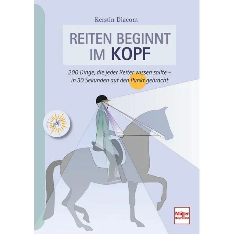 Image of Riding Starts In The Head - Book - 200 Things Every Rider Should Know - Kerstin Diacont - 208 Pages - German - 2025 - Müller Rüschlikon - Ean 9783275022212