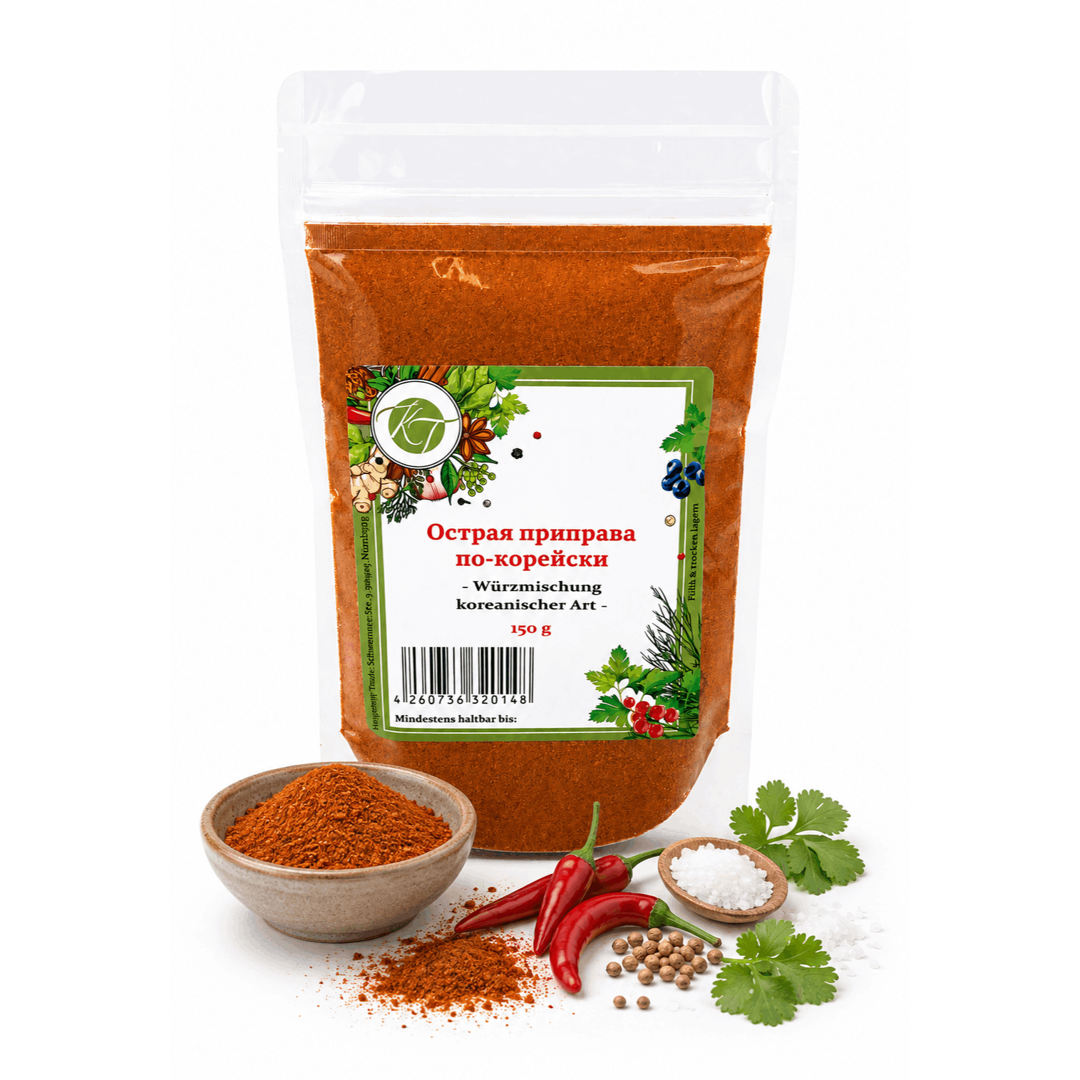 Image of Kt Korean-style Seasoning Mix - For Korean Carrot Salad - Korean Carrot Salad - Grade 1 Quality