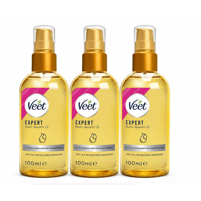 Image of Multi- Oil 3×100 Ml – Care Oil & Shaving Oil For – 100% Derived Oils – For Shaving & After Hair Removal