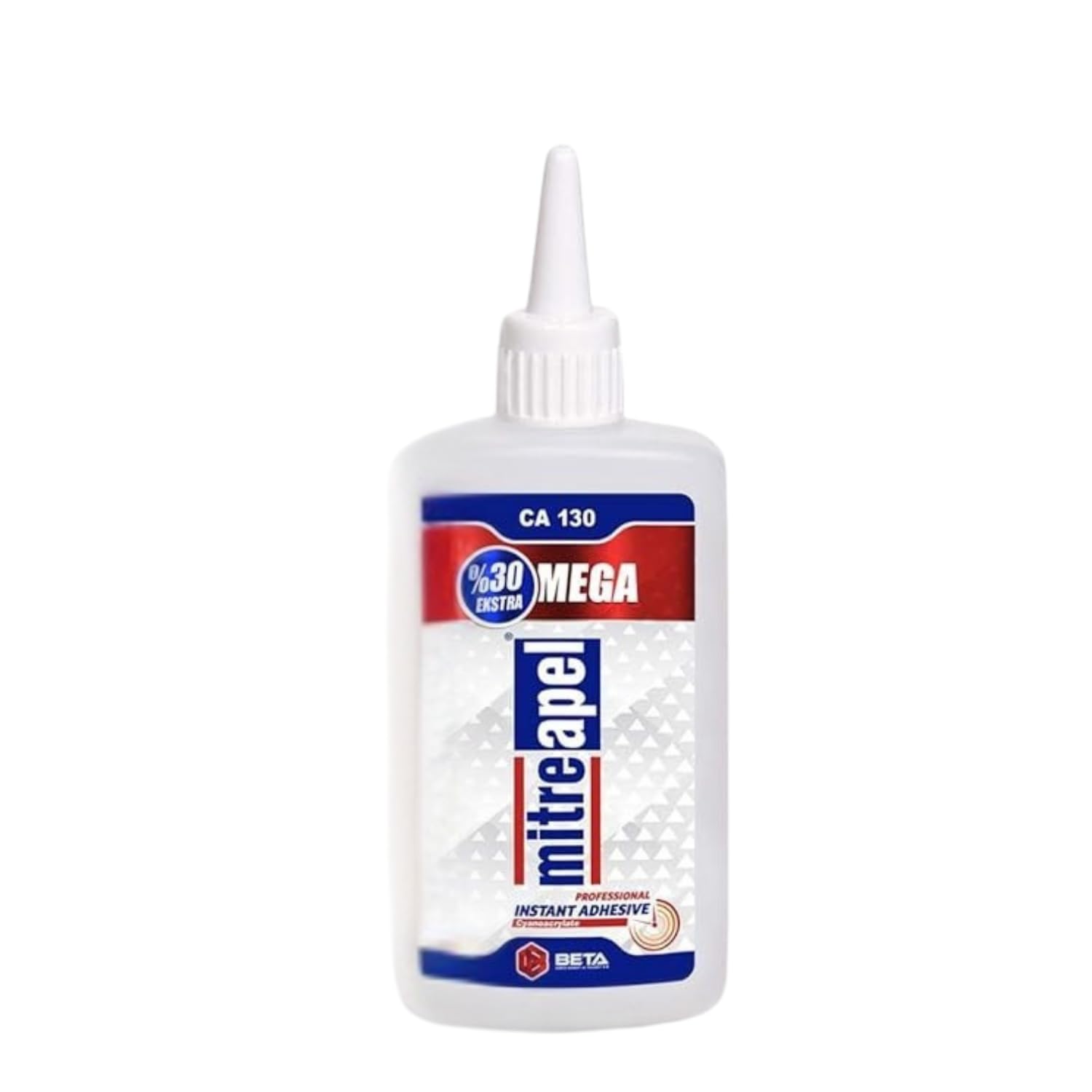 Image of Mitreapel Cyanoacrylate (ca) Strong Adhesive (130 G) – Fast-setting Glue For Plastic, Metal, Leather And Ceramic, Ideal For Woodworking, Model Making And Carpentry, Pack Of 1