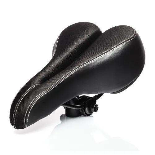 TEMU Sillín de Bicicleta TRENDBIKE "" con Hendidura Central, de Acero 7mm, Sillín Ergonómico Unisex para MTB y Carretera, 255x155mm, 525g