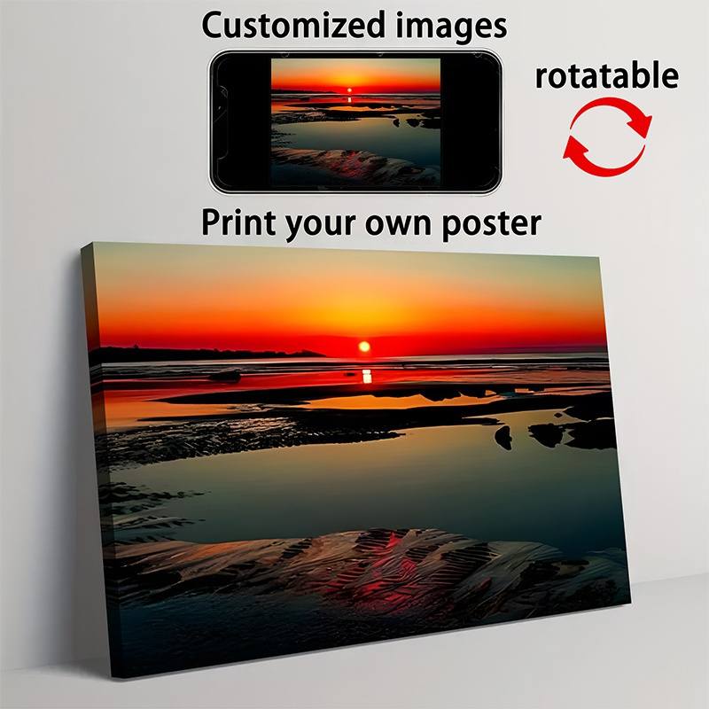 Custom 1-Piece Canvas Art for Living Room and Bedroom Decor