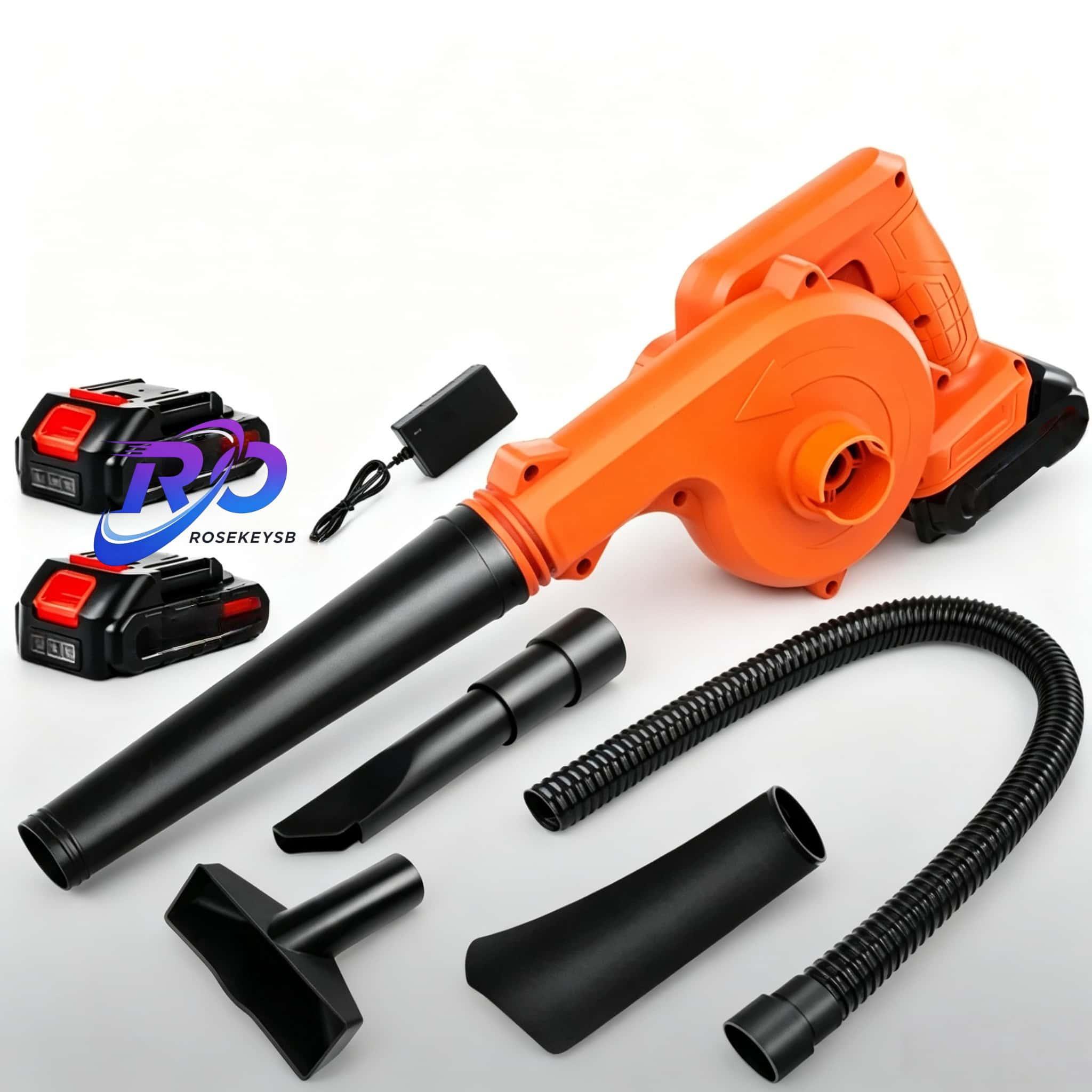 Image of Multiple Nozzles (straight, Flat, Brush, Flexible Hose) For Versatile Cleaning In Tight Spaces, Corners, And Large Open Areas.