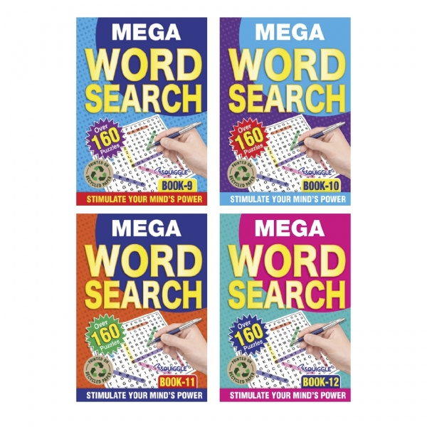 TEMU A5 Puzzle Book 224 Pages Word Searches Brain Teasers & Activities 1pc Random Design P2592