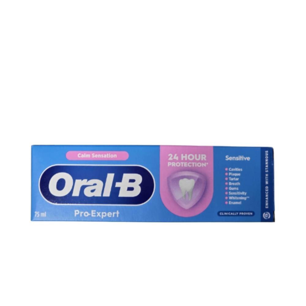 Pack of 6 Oral B Pro-Expert Sensitive Toothpaste 75ml