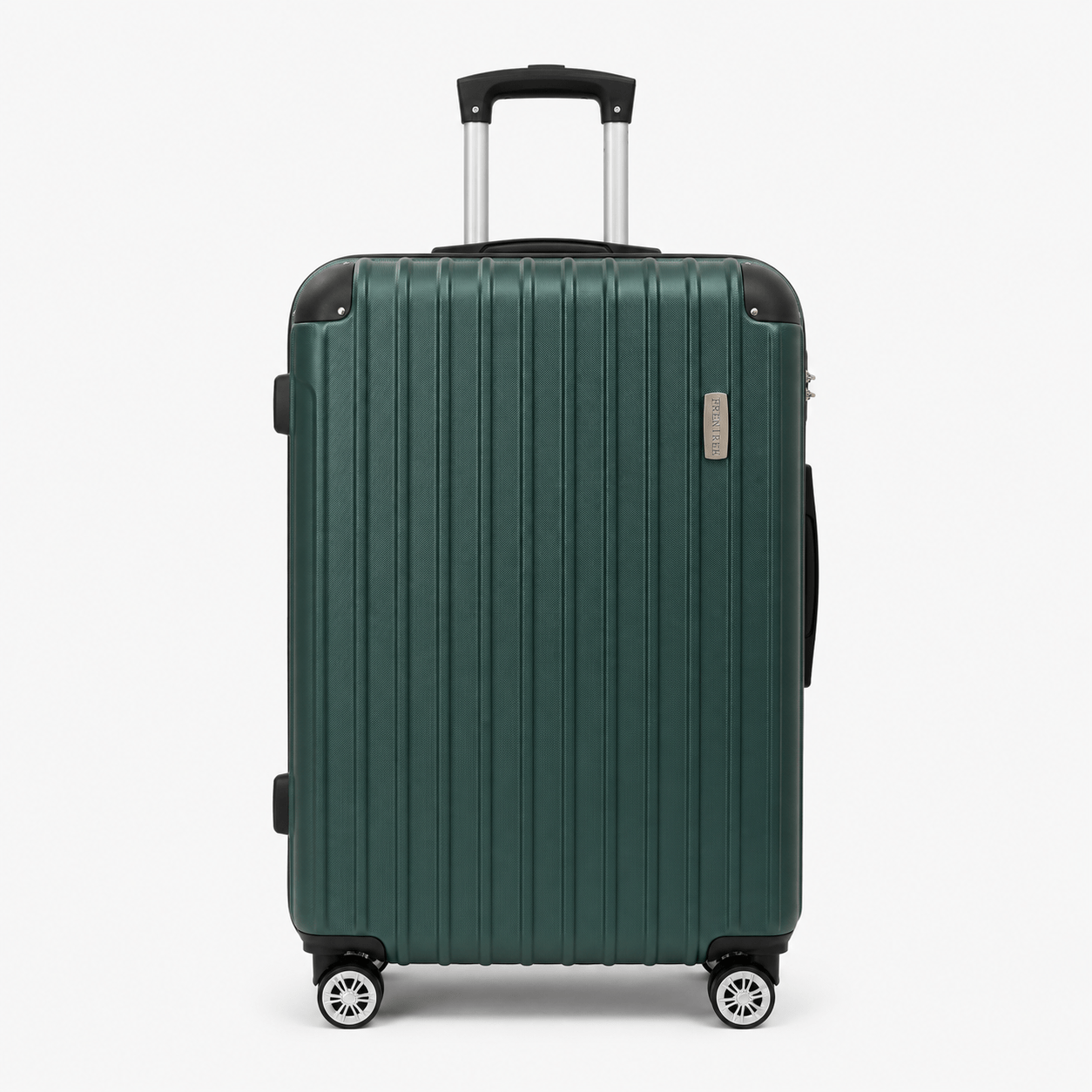Image of M/l/xl High-quality Hard Shell Suitcase Made Of Abs, Travel Suitcase With Tsa Lock, 360° Double Wheels, Telescopic Handle And Corner Protection, 5 Colors