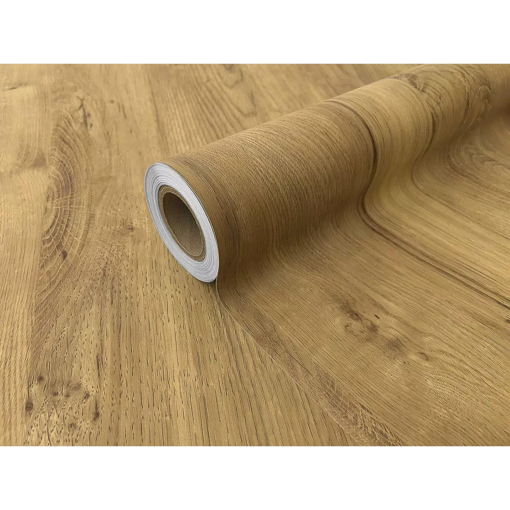 Image of Self-adhesive Renovation Film For Doors And Furniture, Dub , 90 Cm Width