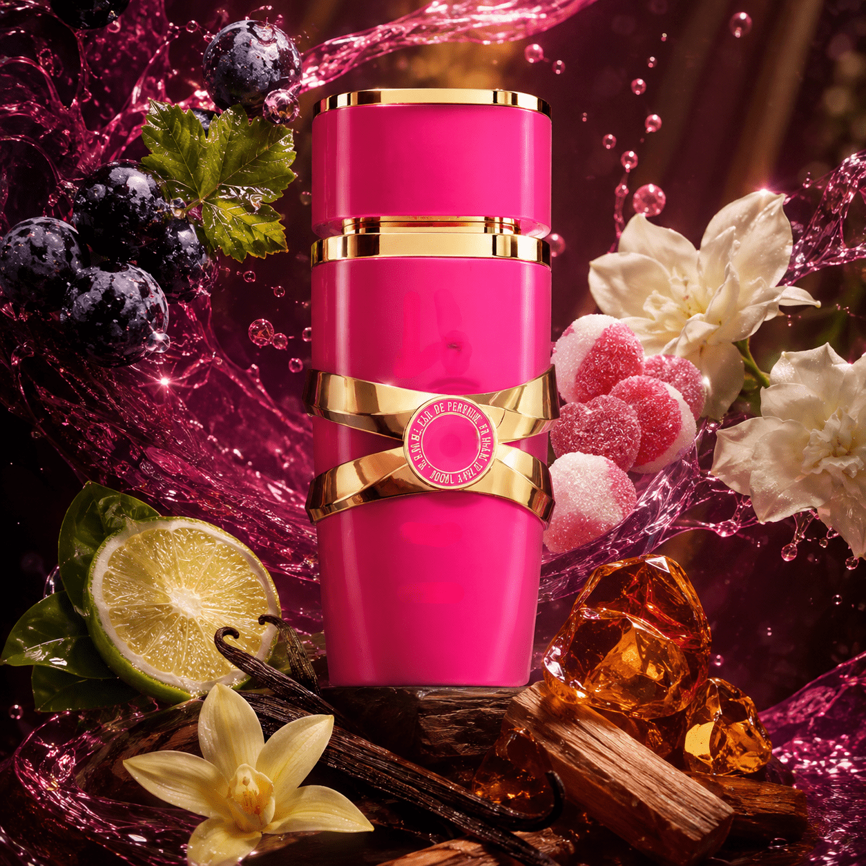 Women's Eau De Parfum 50 Ml – Soft And Strawberry, Vanilla, And Amber Fragrance, Long-lasting Scent