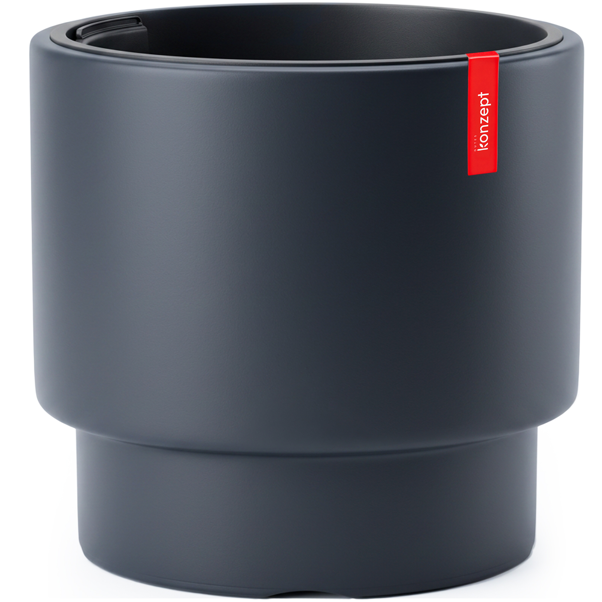 Image of Large Outdoor Planter With Insert 47cm, Large Inner Flower Pot 69l + Inner Pot 31l, Weather-resistant Plastic For Garden, Balcony, And Indoor Areas
