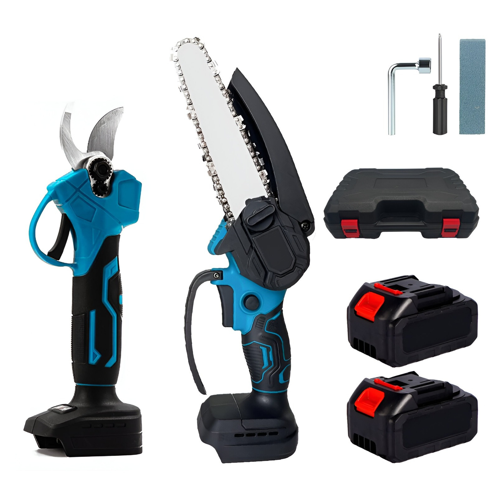 6'' Pruning Shears And Loppers Complete Set For Trimming And Cutting, Tool Kit, Home Improvement, Garden Tools, Manual Tools, And Garden Tool Set
