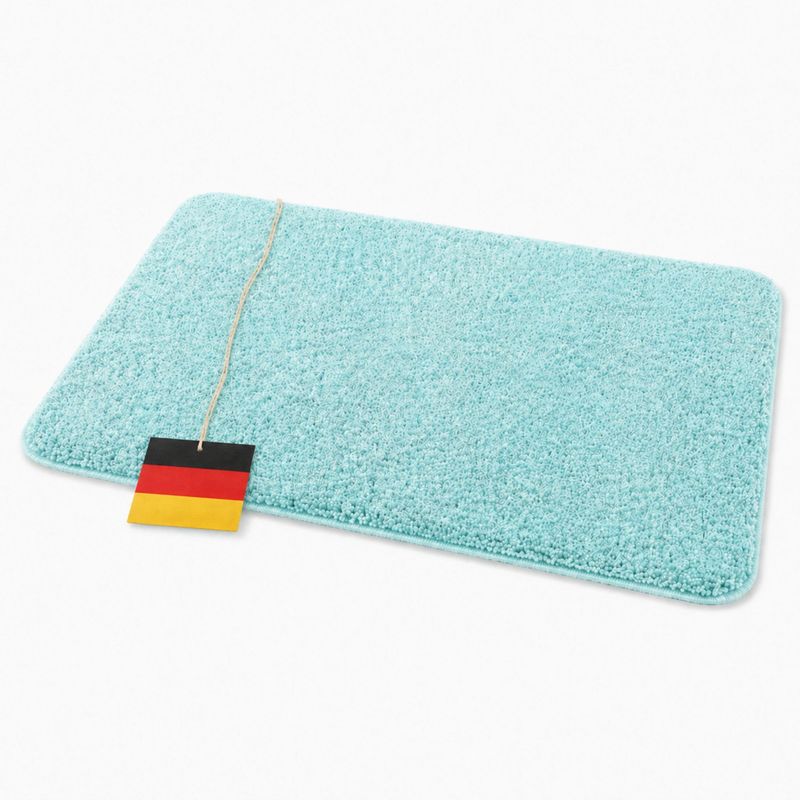 Bathroom Carpet 65 X 110 Cm Non-slip Washable Bath Mat Soft Bathroom Carpet High Pile Bathroom Rug