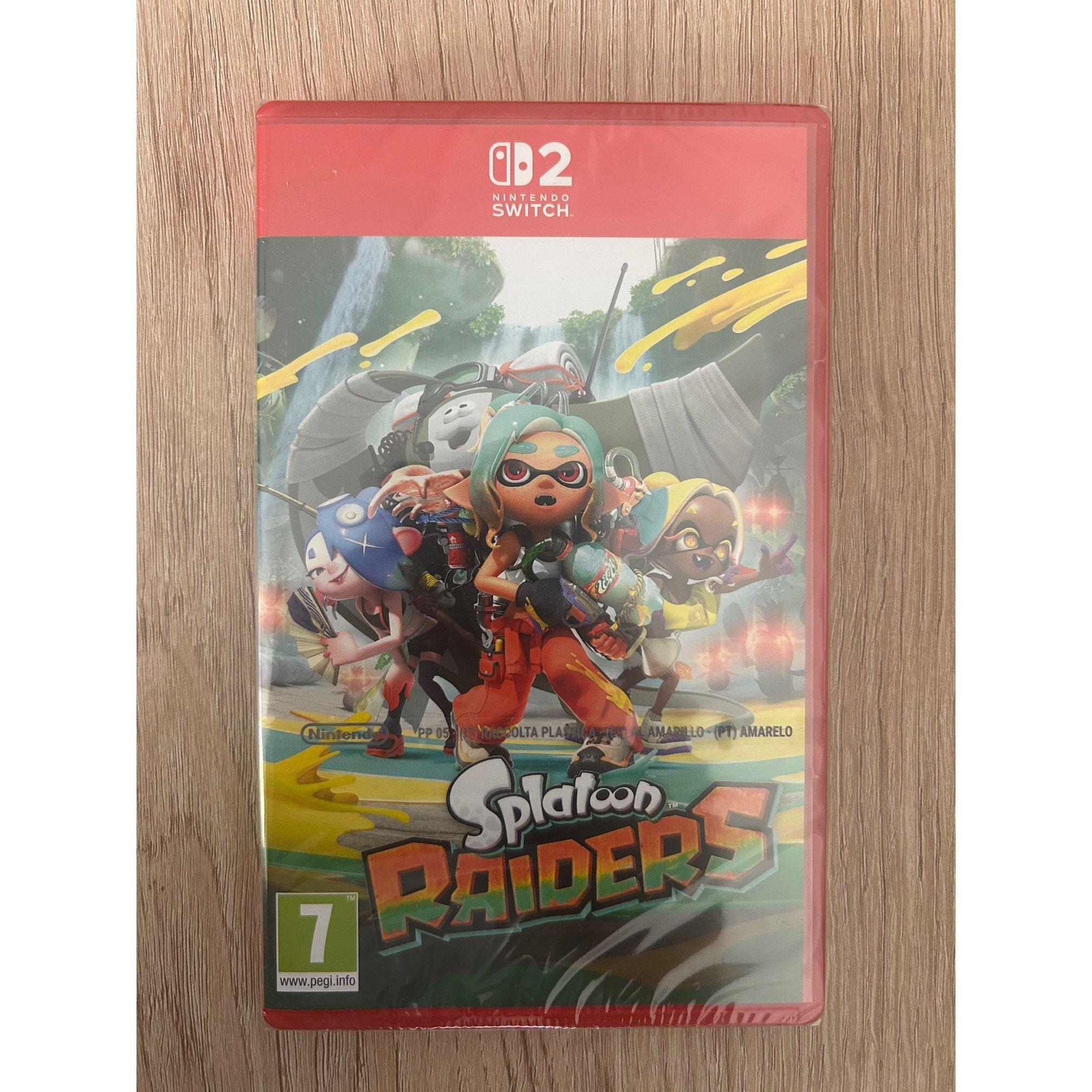 SPLATOON RAIDERS SWITCH 2 PAL ESPAÑA NUEVO FISICO ESPAÑOL PRECINTADO
