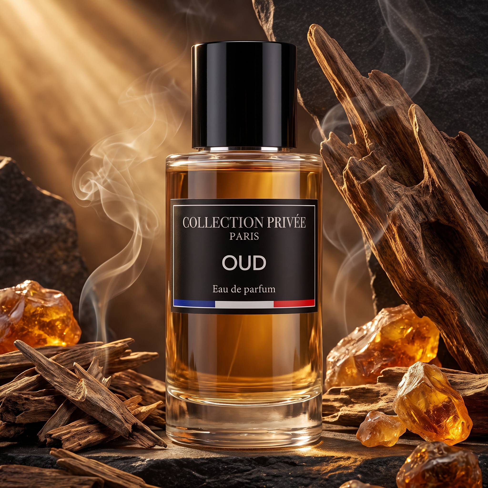 TEMU PRIVÉE PARIS 50ml – Eau de Parfum aux Boisés, Ambrés et Balsamiques, Senteur Chaude et Profonde