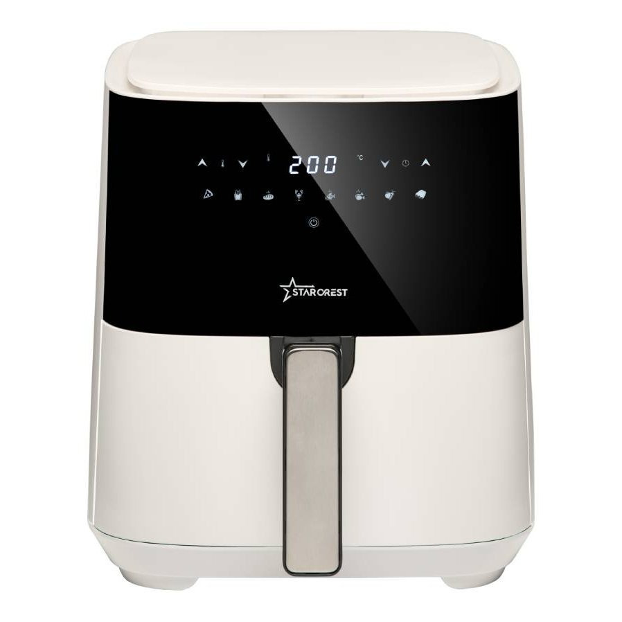 Xl -5252wh Digital Hot Air Fryer, 1450 W, 5 , Thermostat 80 - , 8 Predefined Programs, White