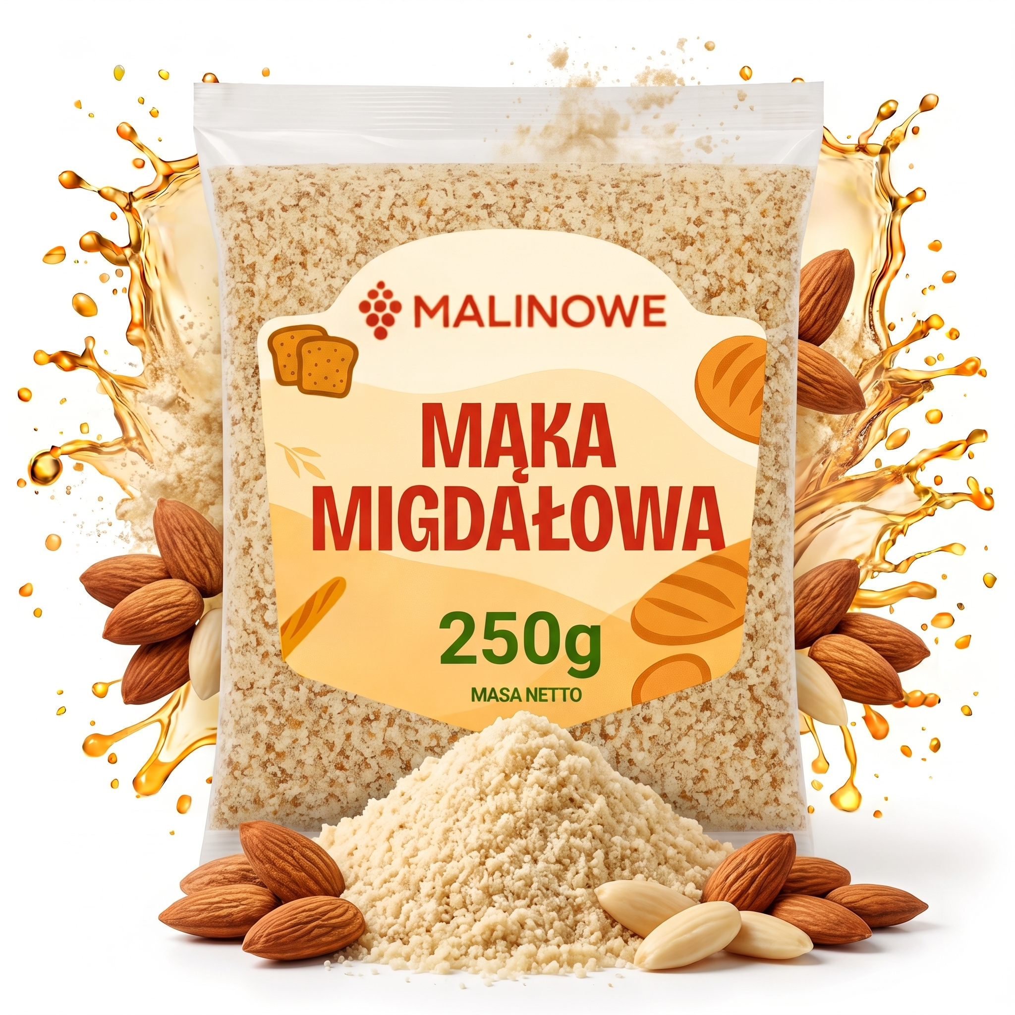 Image of Almond Flour 250g Premium Ground Almonds